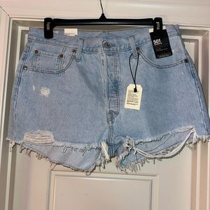 Levi’s Light Wash Shorts
